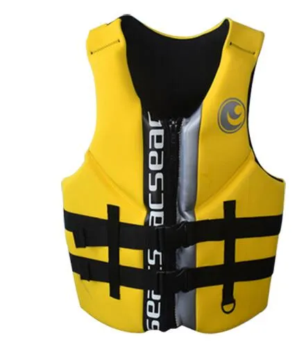 Adult Water Buoyancy Vest, anti-uV Neoprene in 7 Sizes 4 Colors