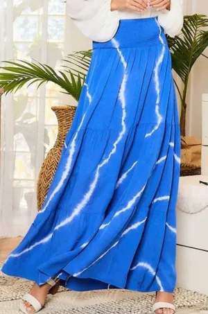 Alaina High Waist Maxi Skirt
