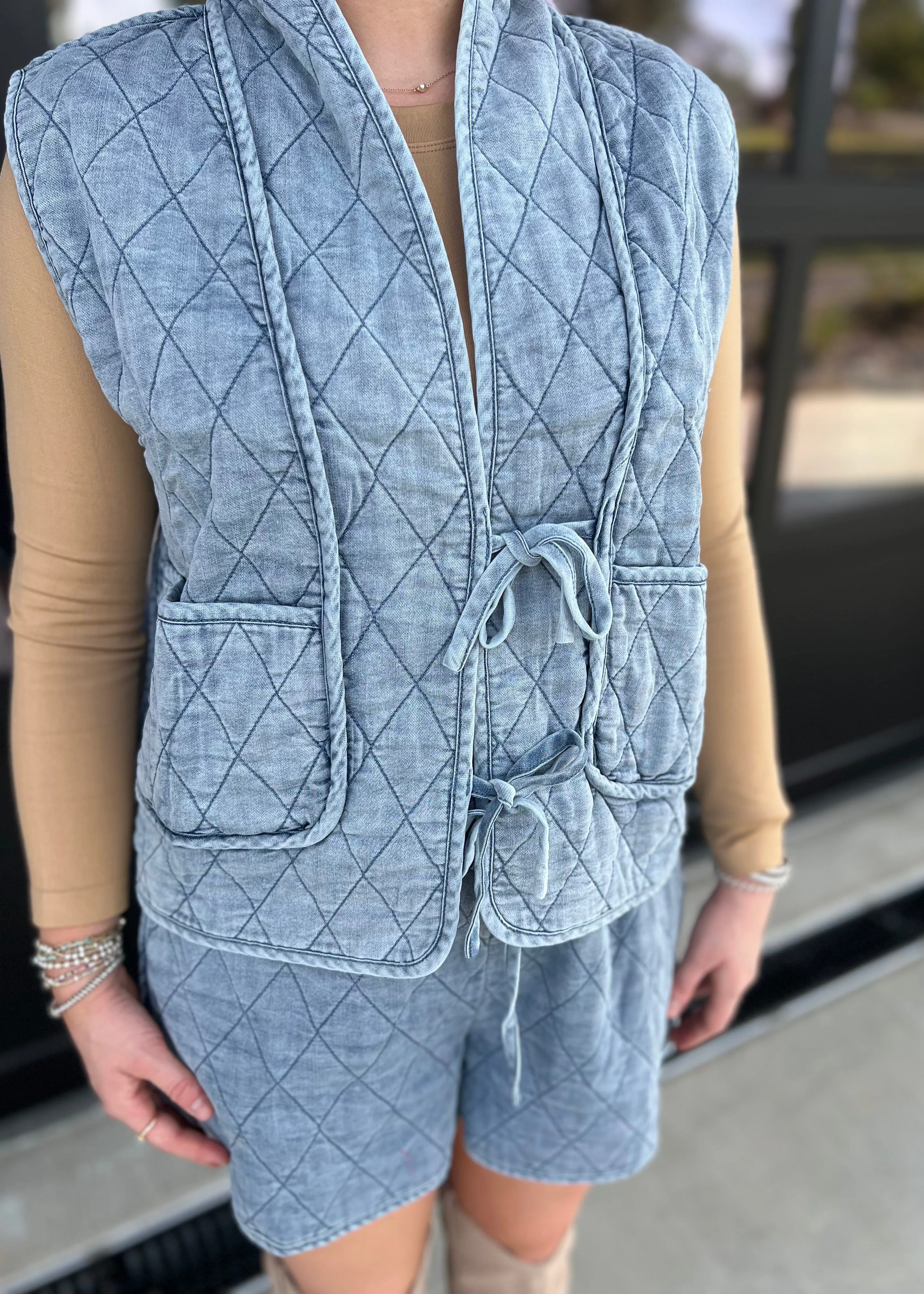 Allie Quilted Vest