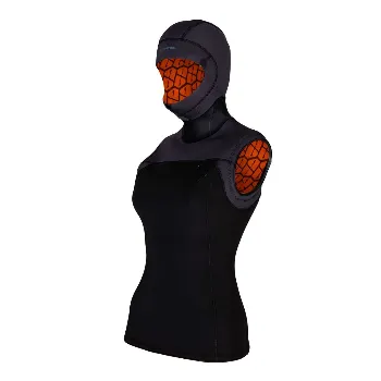 Apeks 5/3mm Women's Thermiq Hooded Vest for SCUBA Diving