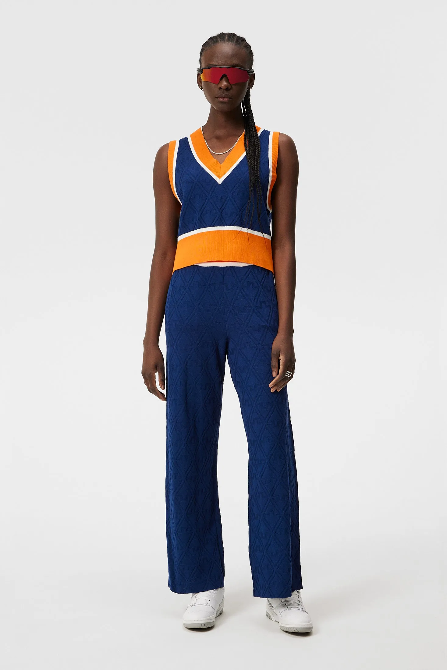 Barbados Knitted Vest / Estate Blue