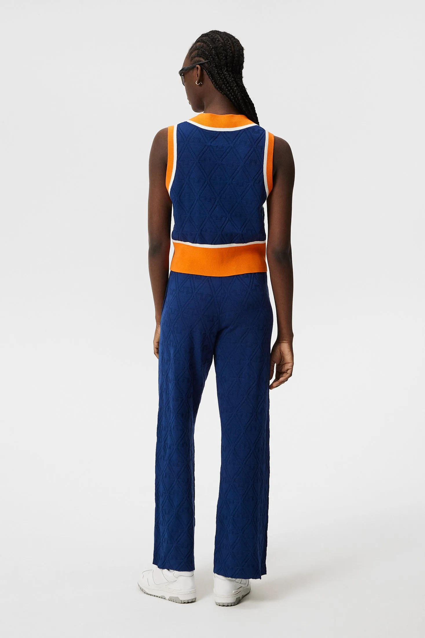Barbados Knitted Vest / Estate Blue
