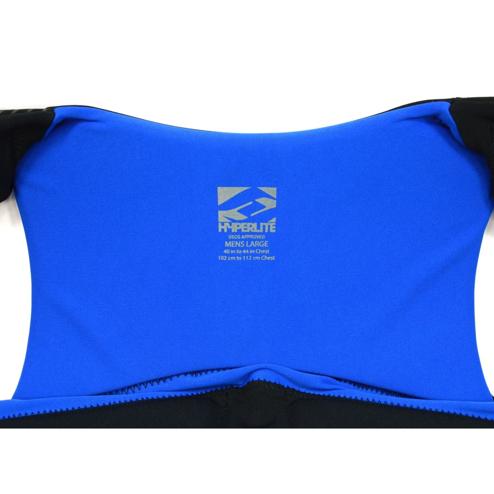Brand New! HYPERLITE LIFE VEST Men's PFD JACKET Black/Blue LARGE 40-44" Neoprene