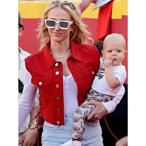 Brittany Mahomes Red Chiefs Vest