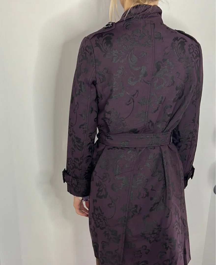 BROCADE TRENCHCOAT