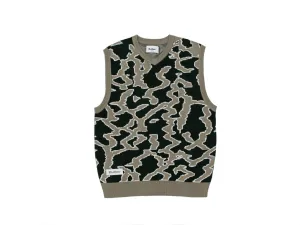 Butter Goods Surge Knitted Vest 'Forest'