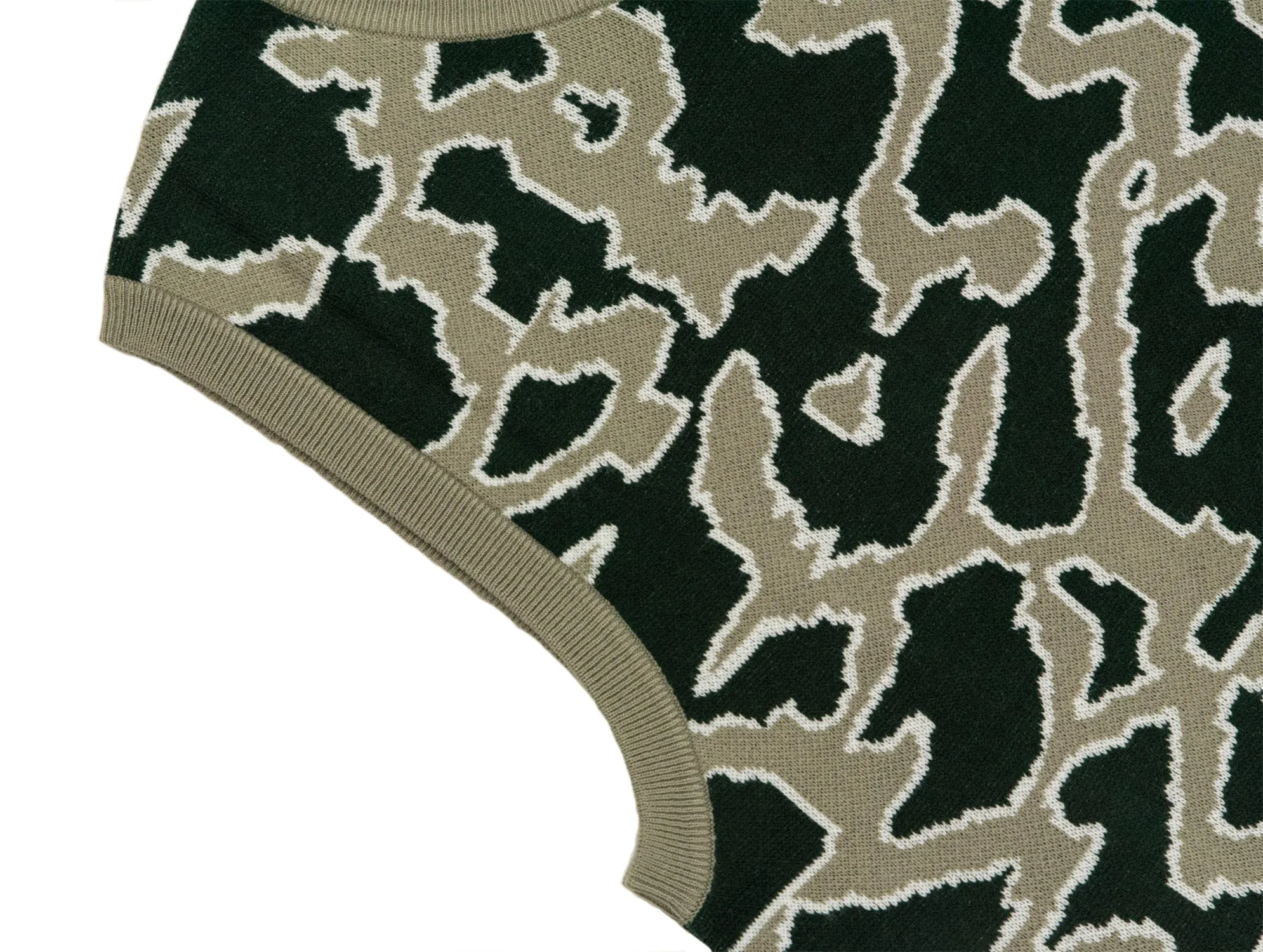 Butter Goods Surge Knitted Vest 'Forest'