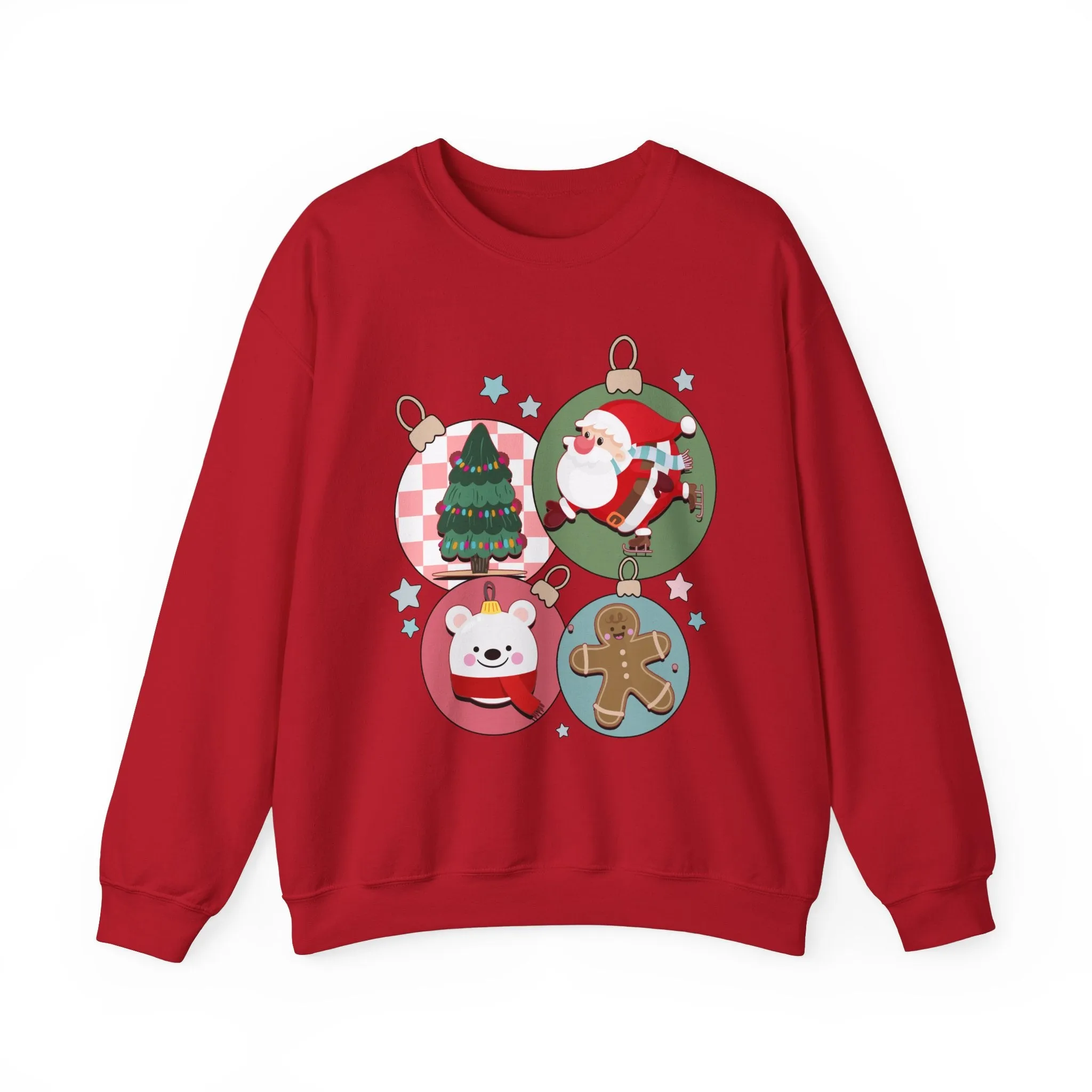 Christmas Ornaments Crewneck Sweatshirt