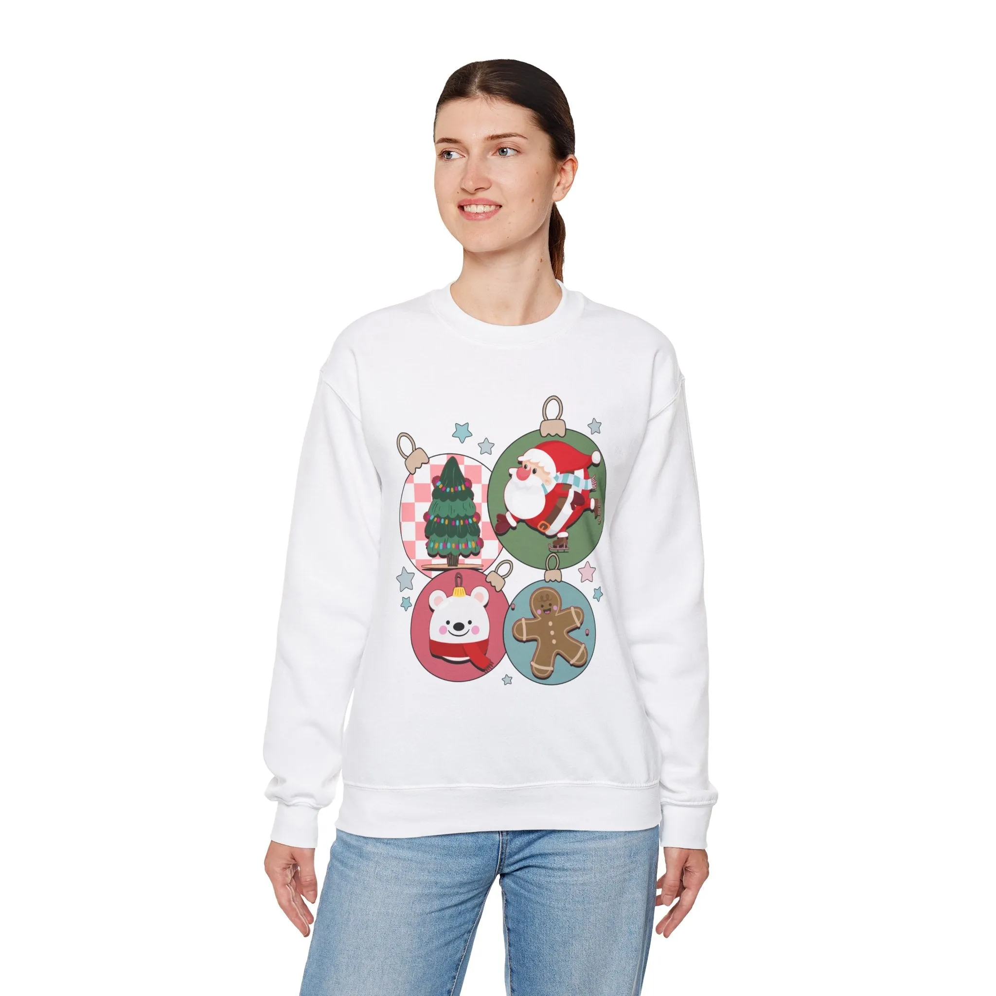 Christmas Ornaments Crewneck Sweatshirt