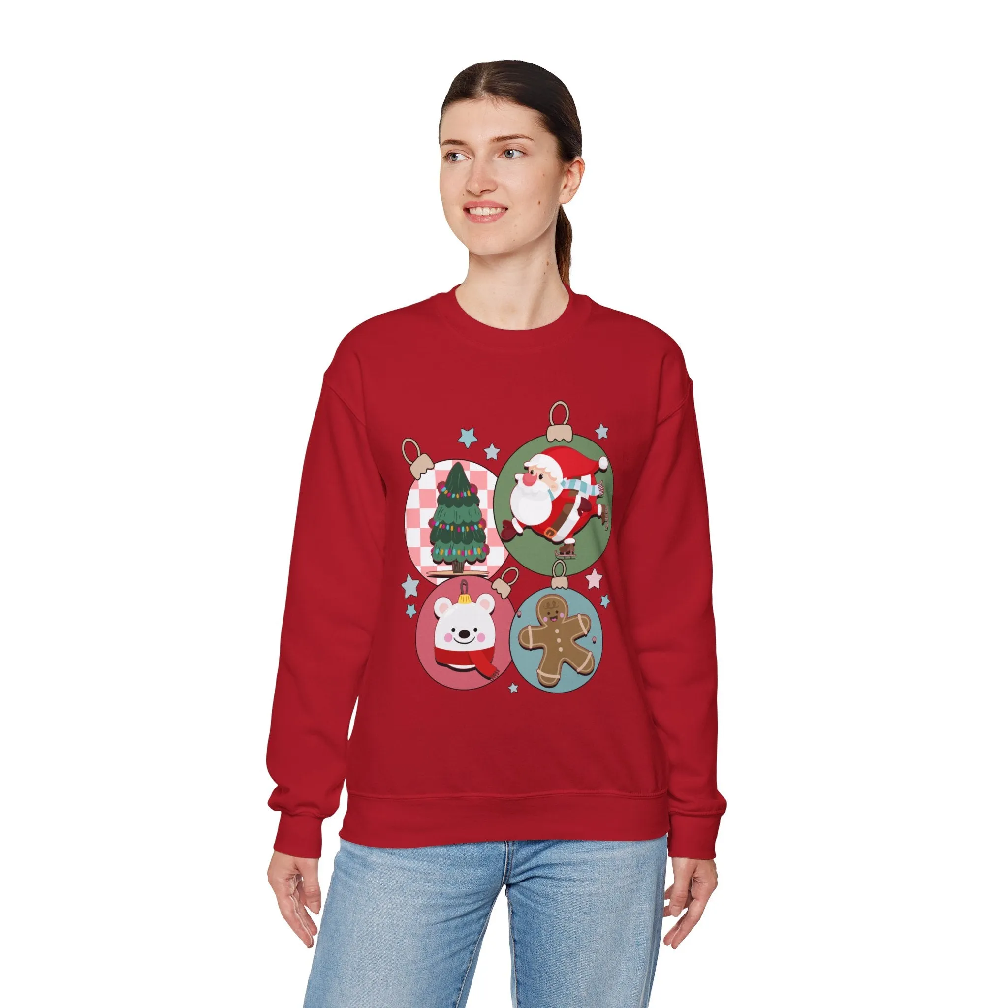 Christmas Ornaments Crewneck Sweatshirt