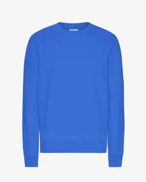 Classic Organic Crew - Sapphire Blue