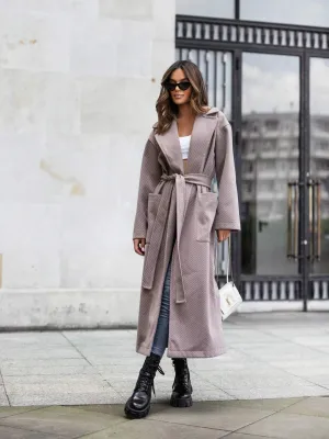 CLEARANCE - TAUPE FALL COAT