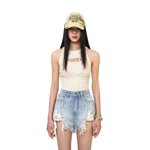 Compass Cream Vintage Vacation Knitted Vest
