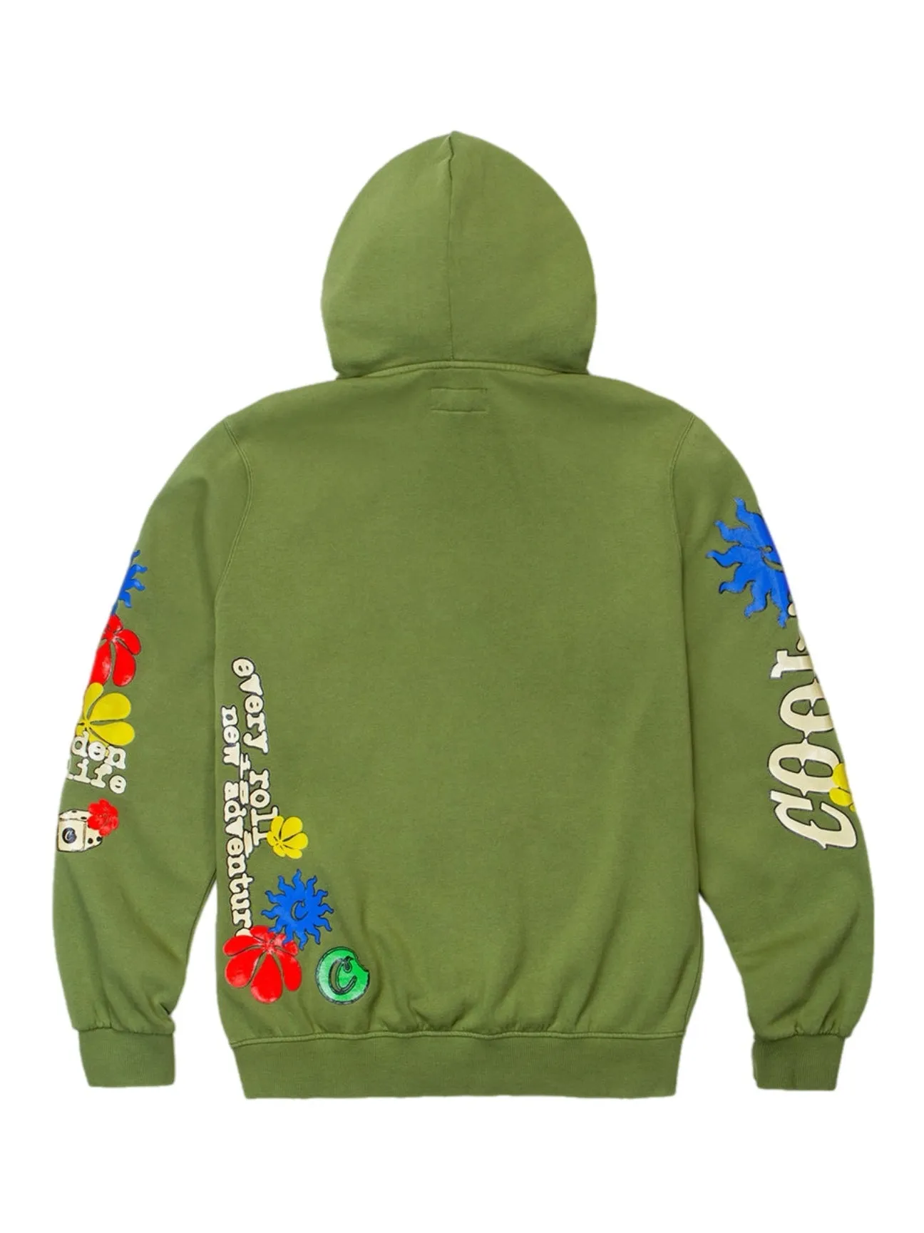 Cookies Garden Of Life Pullover Hoodie With Puff Heat Transfer Artwork