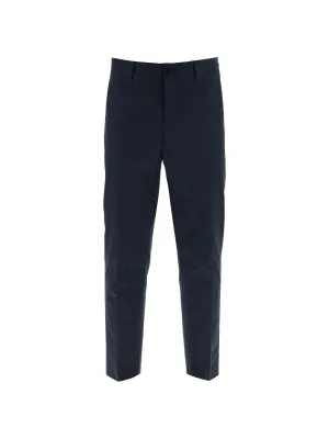 Cropped Gabardine Chino Pants