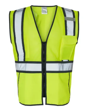 Custom Embroidery - Kishigo - Standard Contrast Vest - 1595-1598