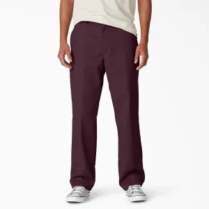 Dickies Skateboarding Regular Fit Twill Pant - Maroon