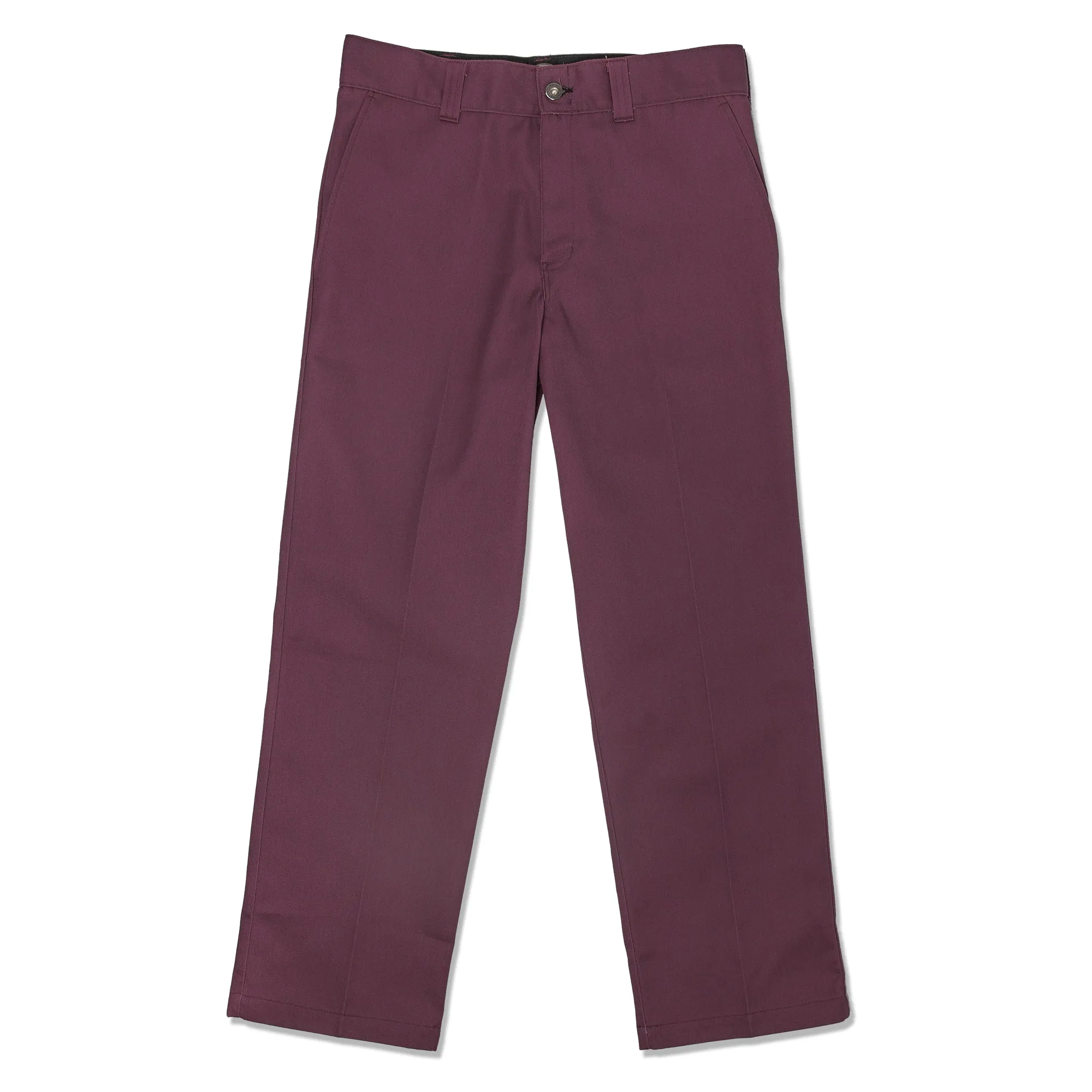 Dickies Skateboarding Regular Fit Twill Pant - Maroon