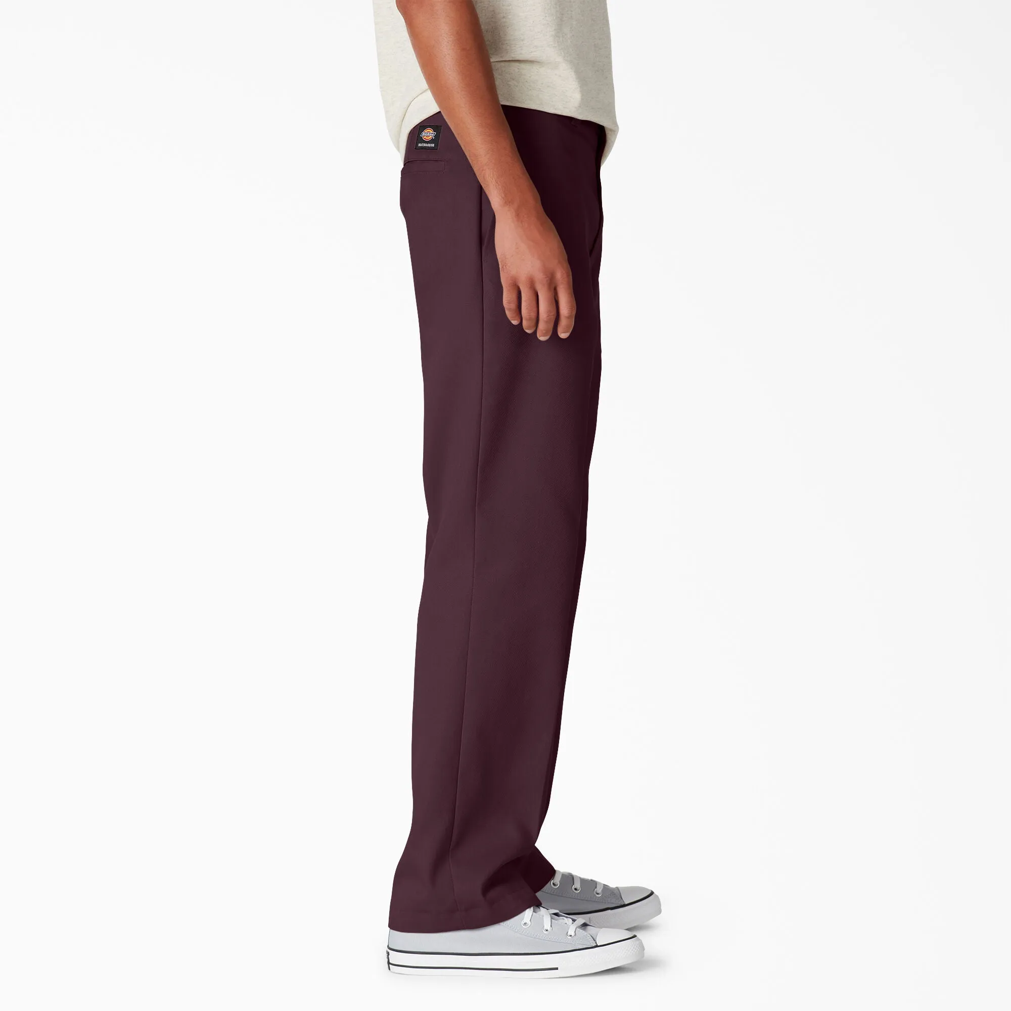 Dickies Skateboarding Regular Fit Twill Pant - Maroon