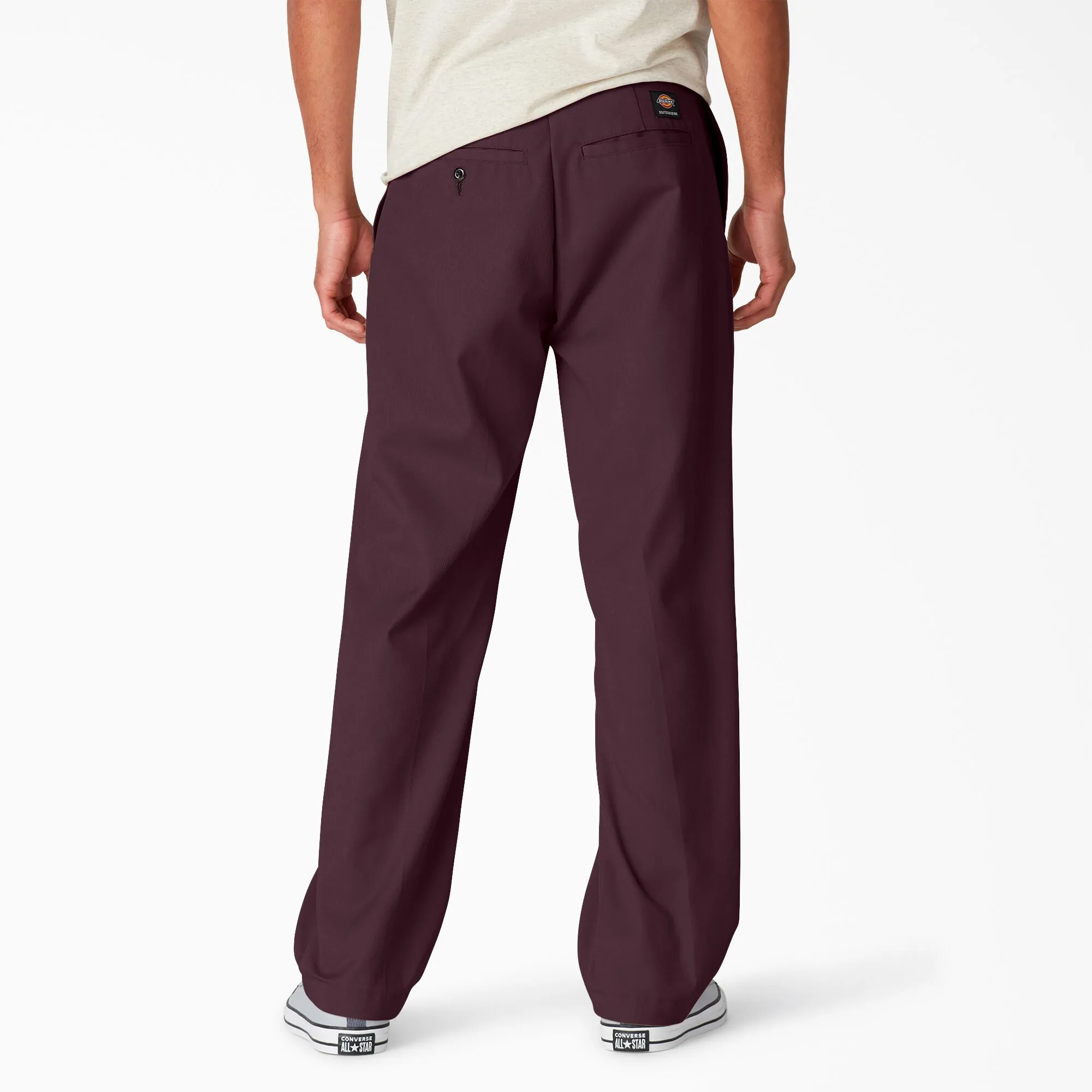 Dickies Skateboarding Regular Fit Twill Pant - Maroon
