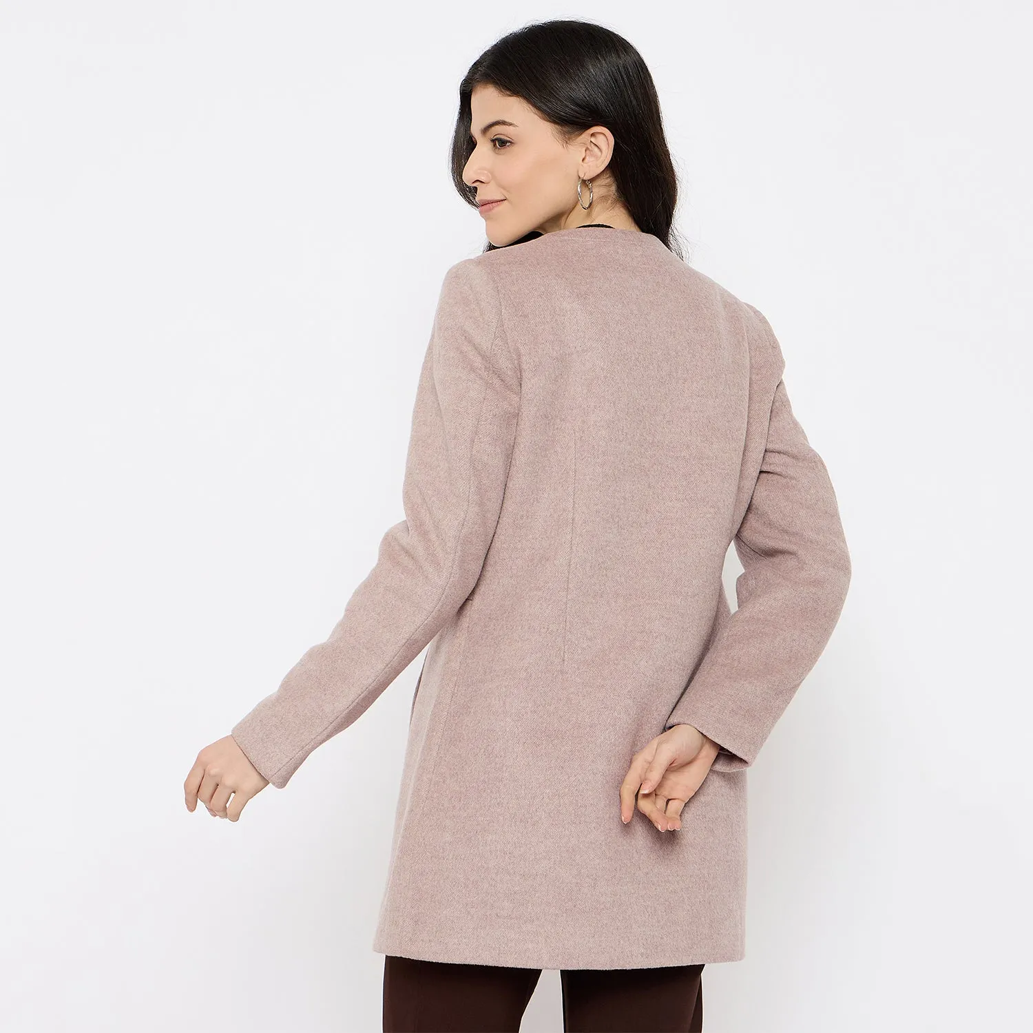 Duke Stardust Women Full Sleeve Long Coat (SDZ4170C)