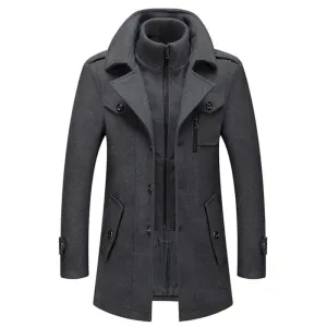 Fashionable Slim Fit Trench Jacket