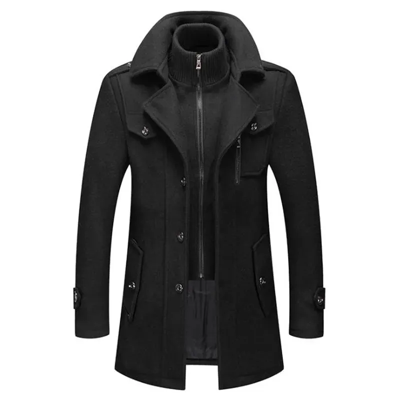 Fashionable Slim Fit Trench Jacket