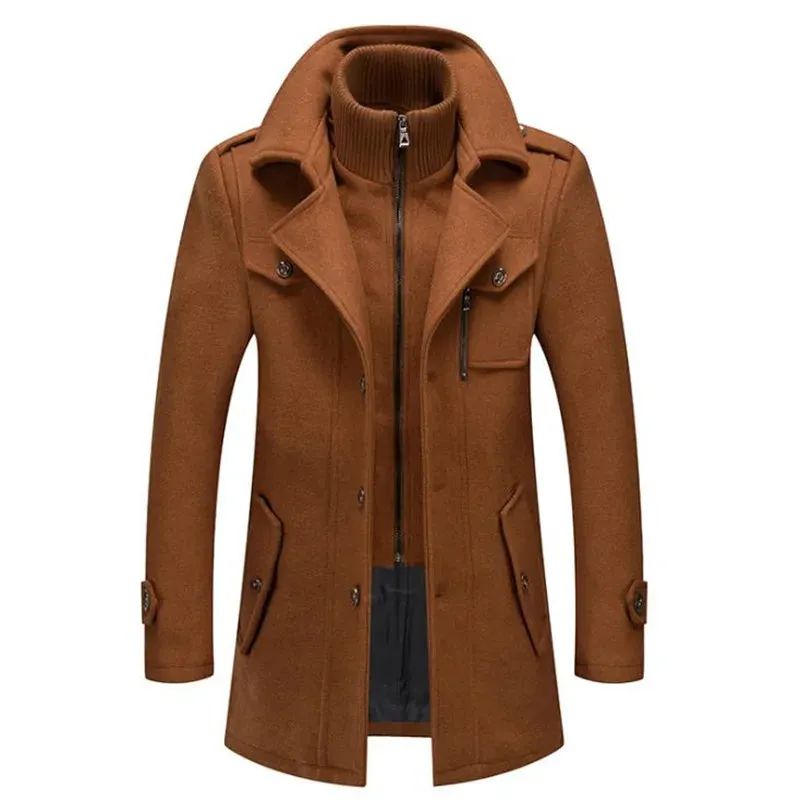 Fashionable Slim Fit Trench Jacket