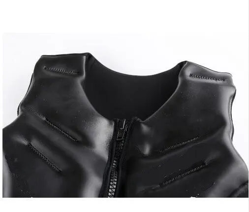 Fly Fishing Flotation Vest Smooth Outer Nylon Heavy Duty Zippers