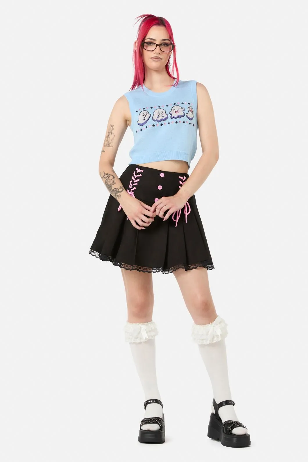 Ghostie Knit Vest