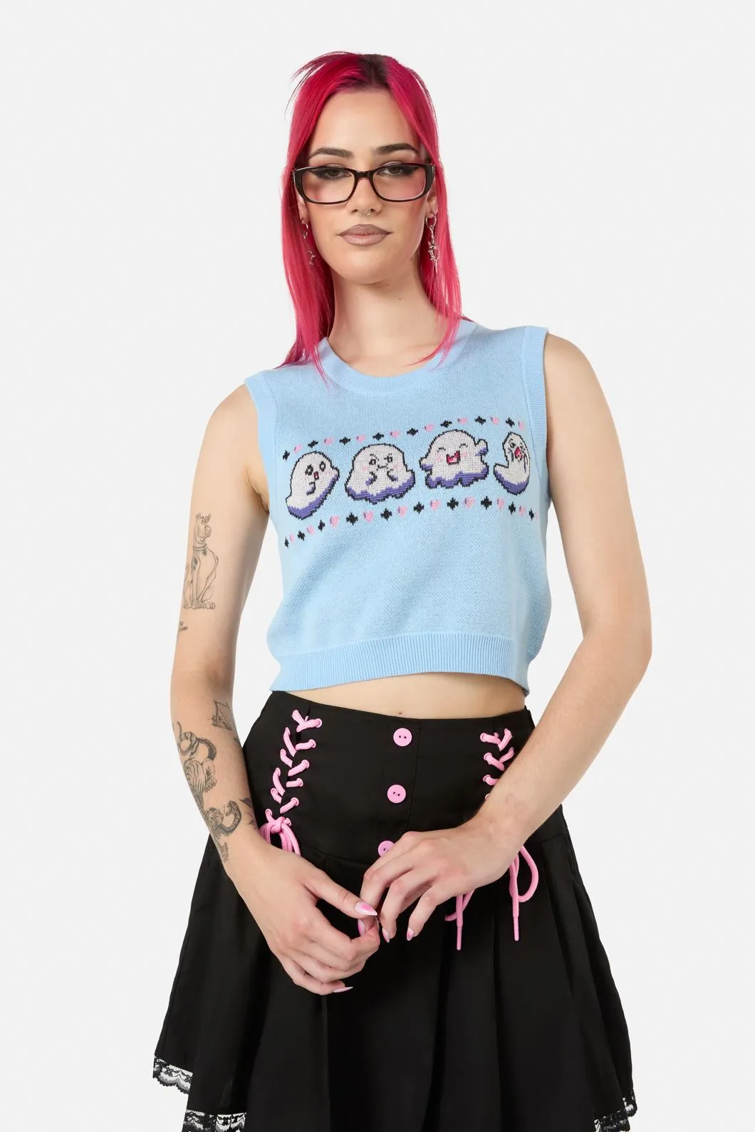 Ghostie Knit Vest
