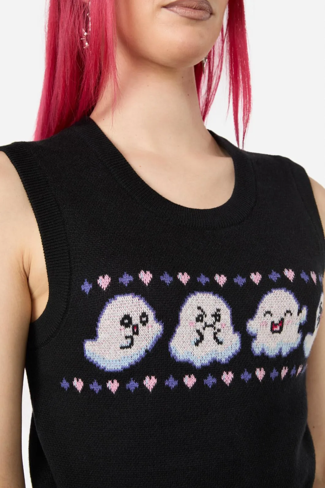 Ghostie Knit Vest