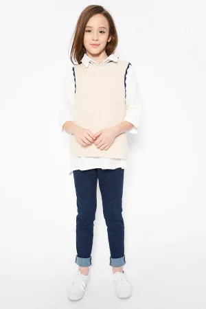 Girls Knitted Vest
