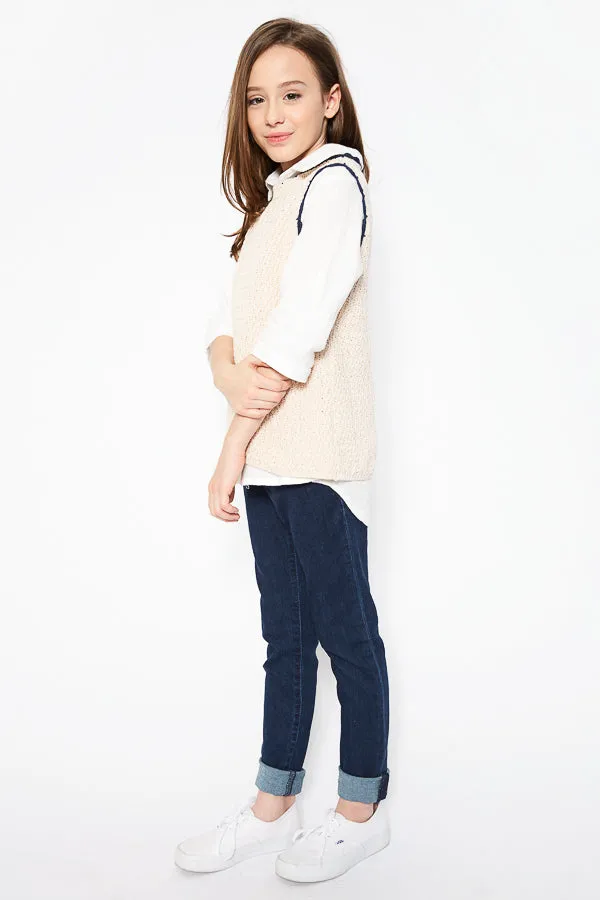 Girls Knitted Vest