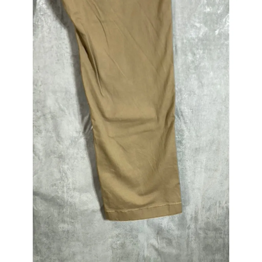 GOODFELLOW & CO Men's Sculptural Tan Athletic-Fit Hennepin Chino Pants SZ 30X30