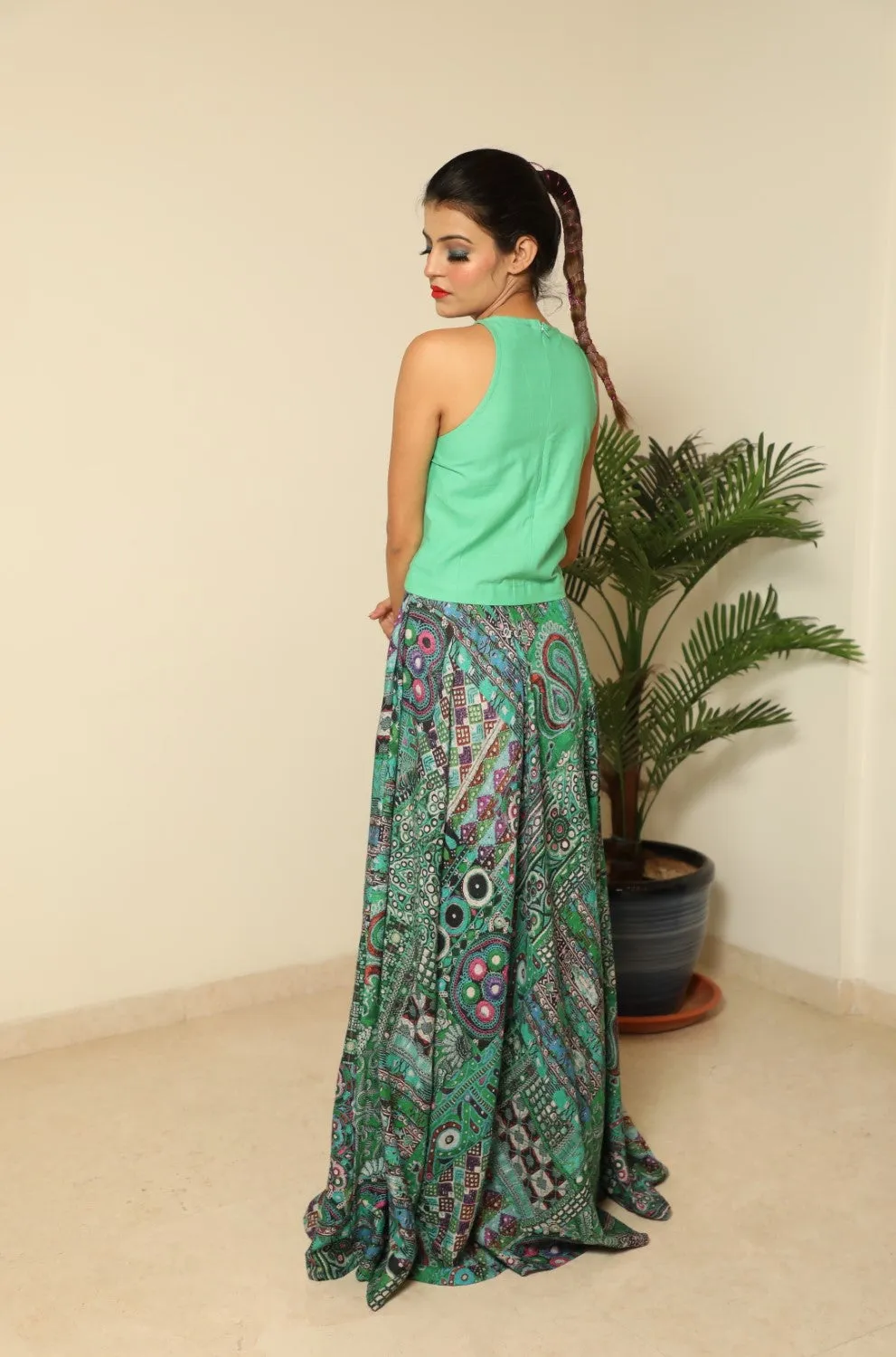 Green Tourmaline Skirt