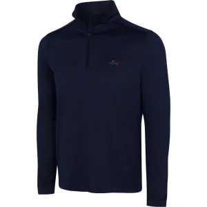 GREG NORMAN Cozy Stripe Jersey Quarter Zip
