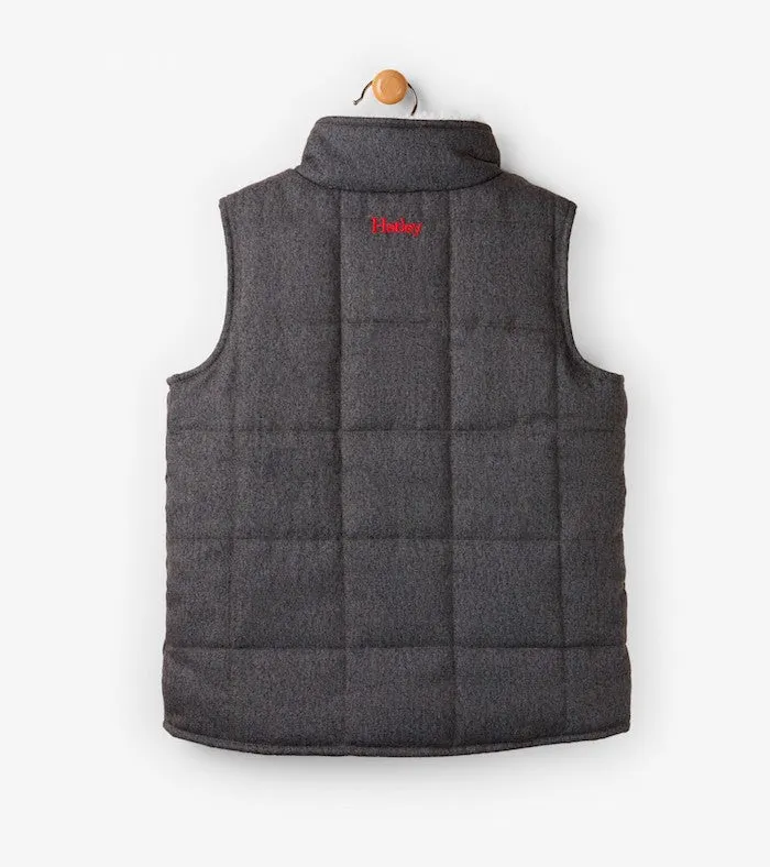 Hatley Quilted Sherpa Lined Vest
