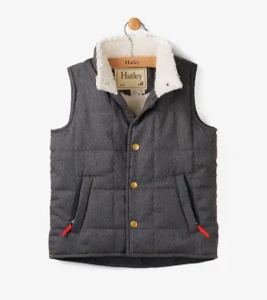 Hatley Quilted Sherpa Lined Vest