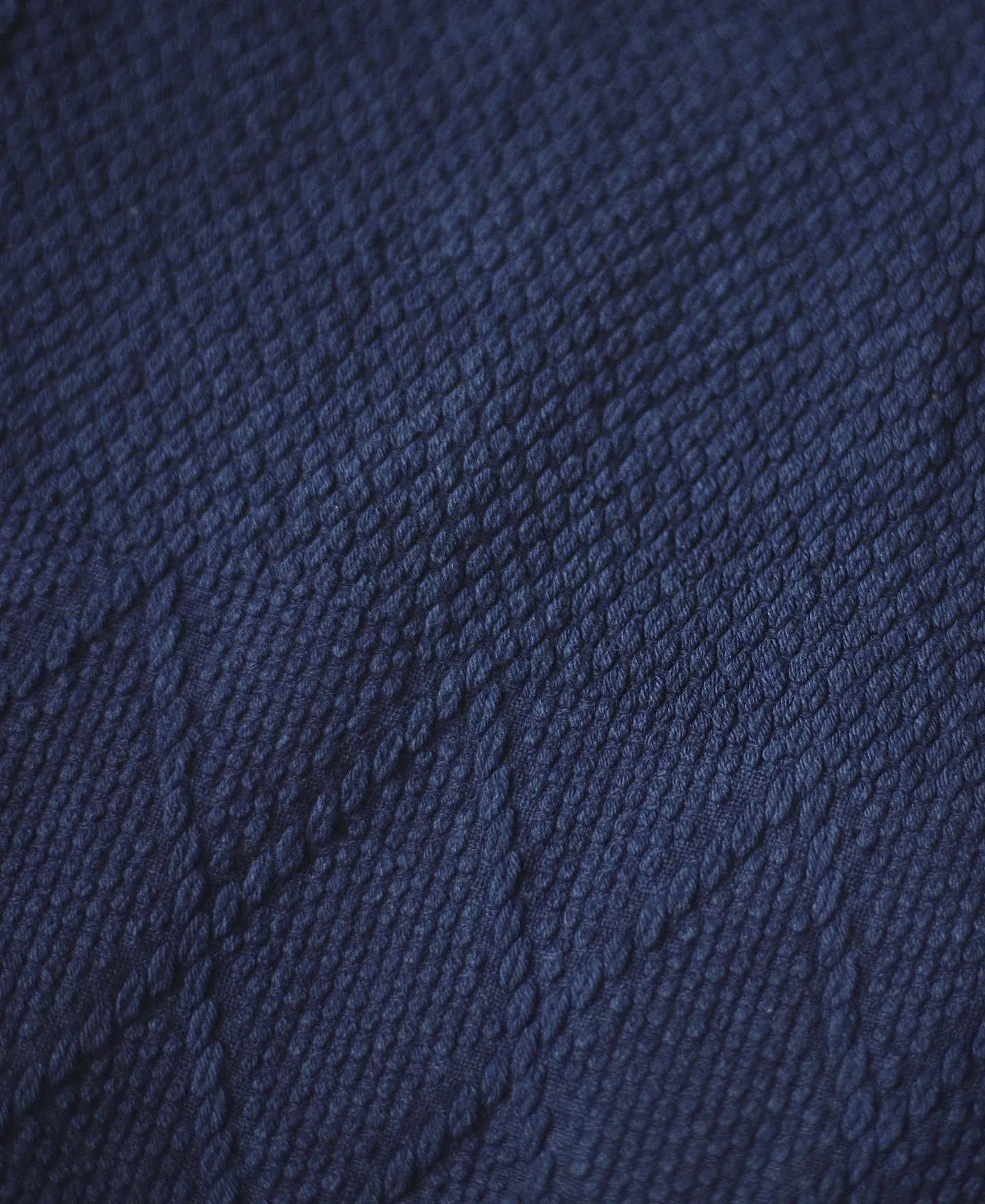 Indigo-Dyed Sashiko Work Vest
