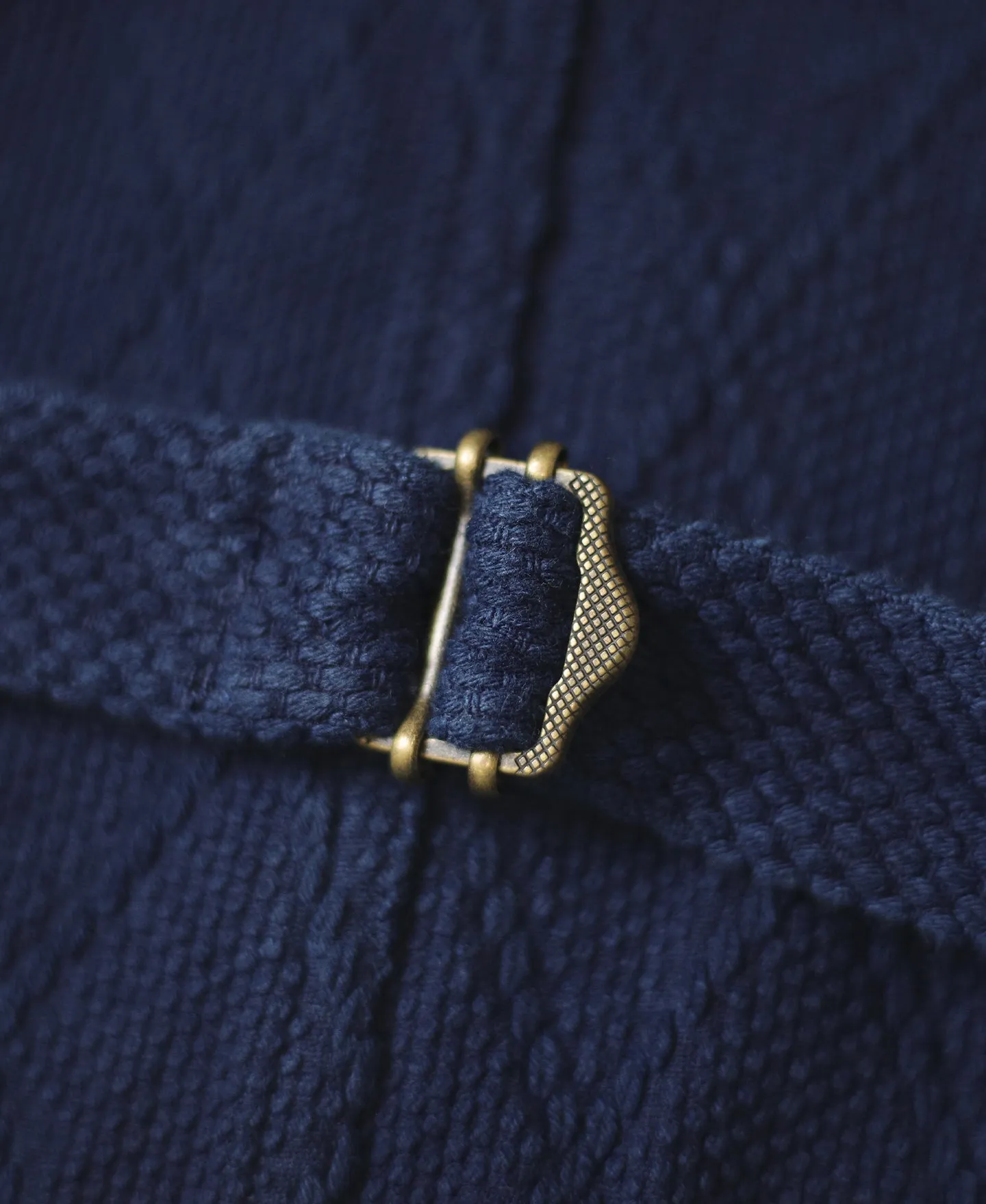 Indigo-Dyed Sashiko Work Vest
