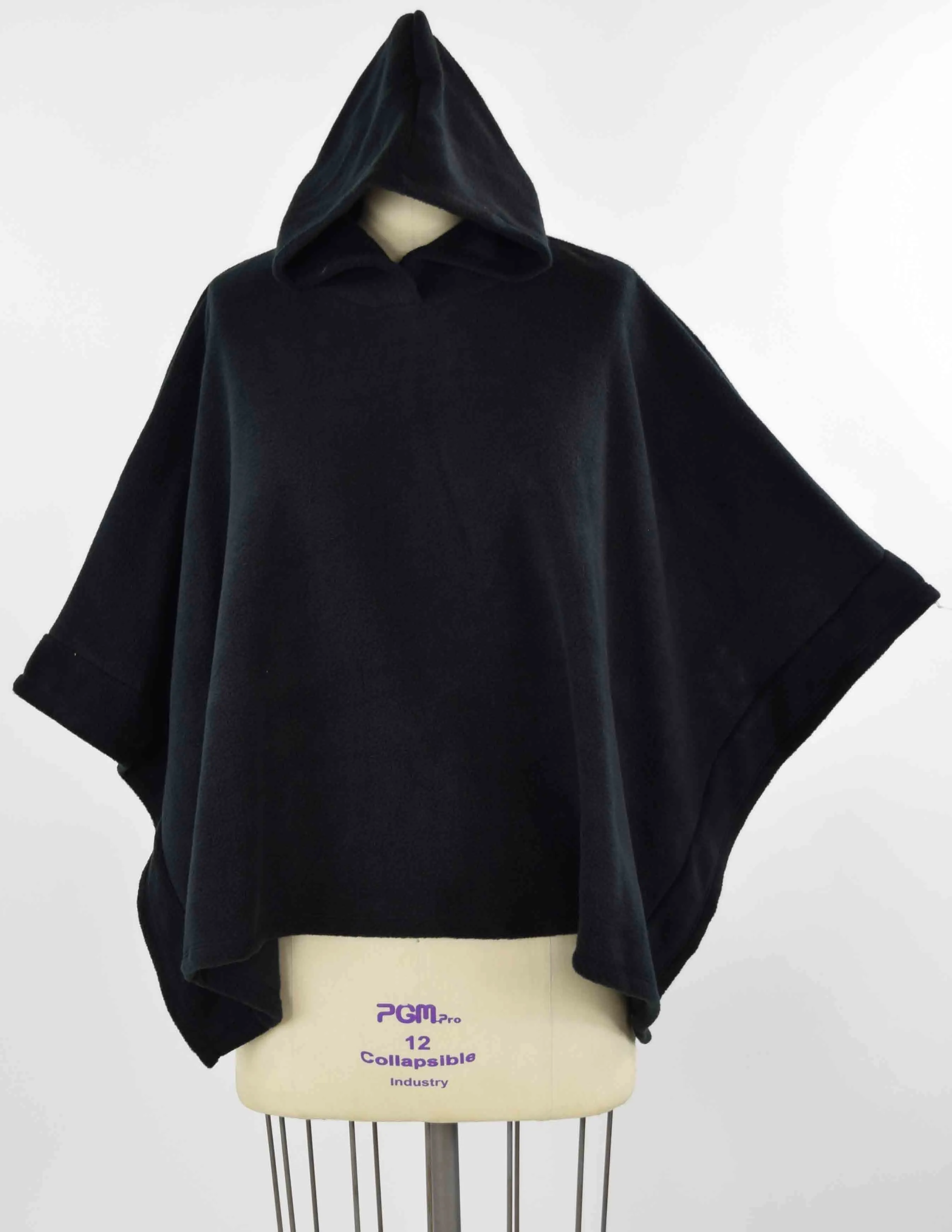 Junior Hooded Poncho, Teen Poncho, Junior cape, Hooded Poncho, Fleece Poncho for Teens