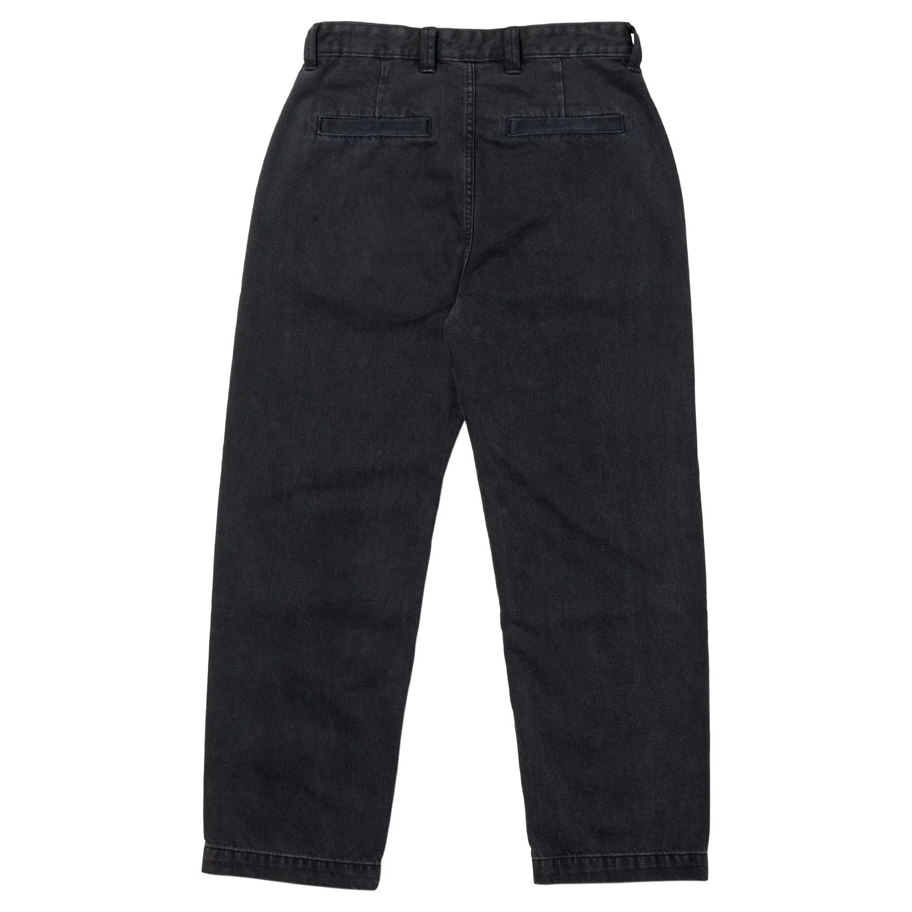 Krooked Eyes Denim Twill Pants - Black