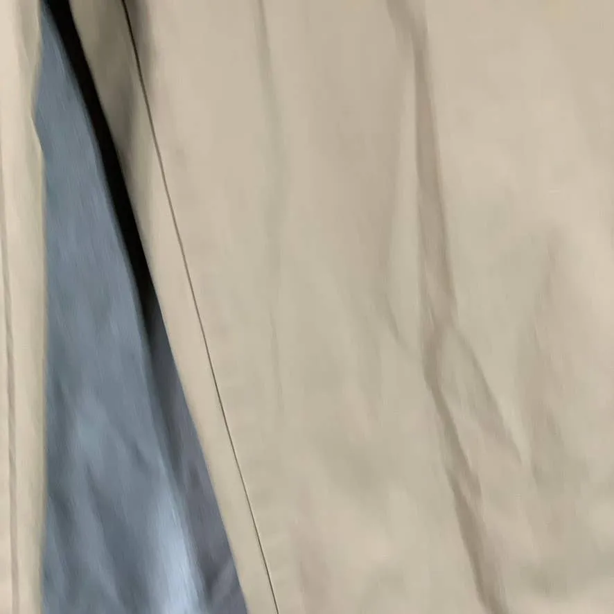 LANDS' END Men's Tan Traditional-Fit Straight-Leg Chino Pants SZ 31