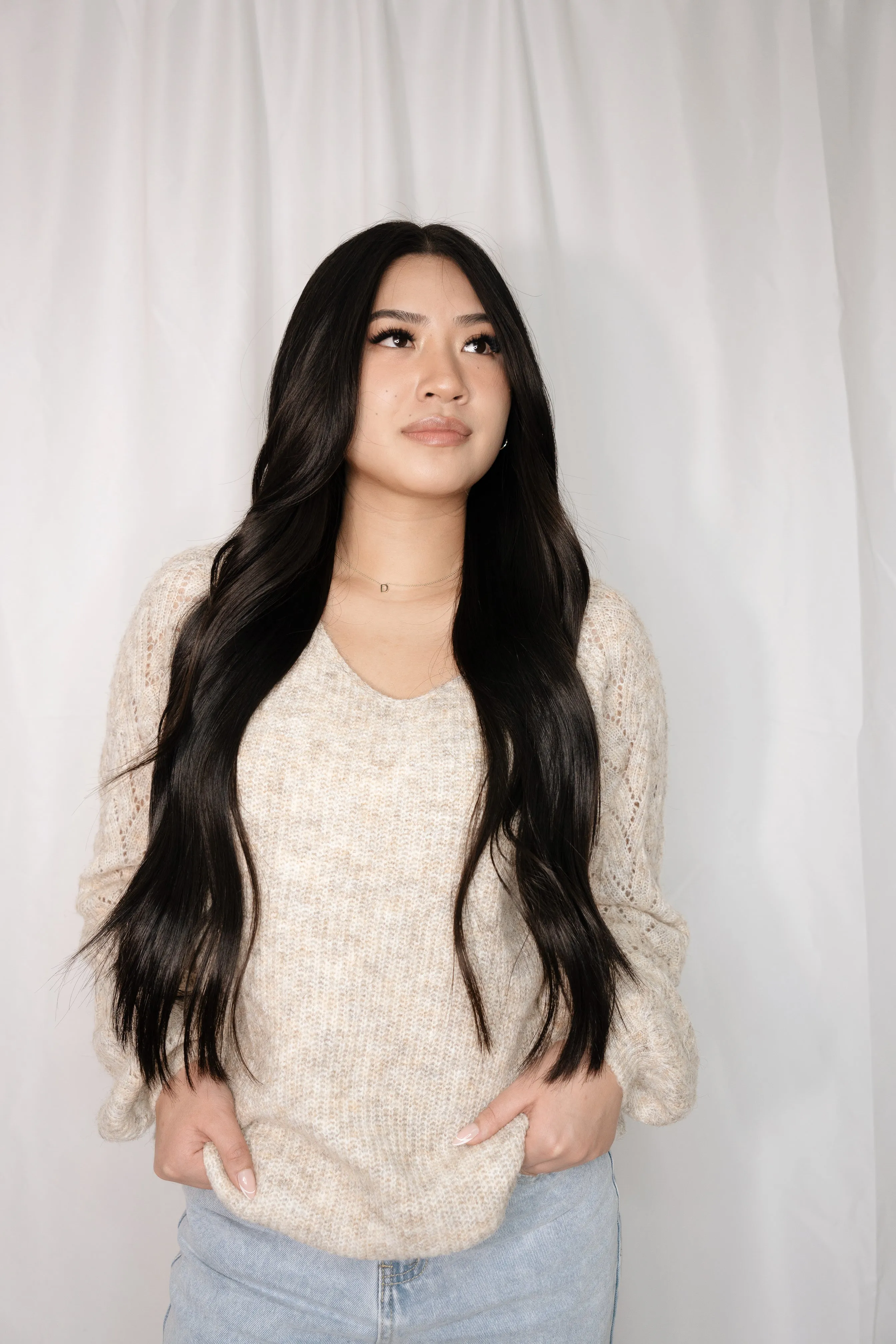 Larkin Knit Sweater - Heather Oatmeal