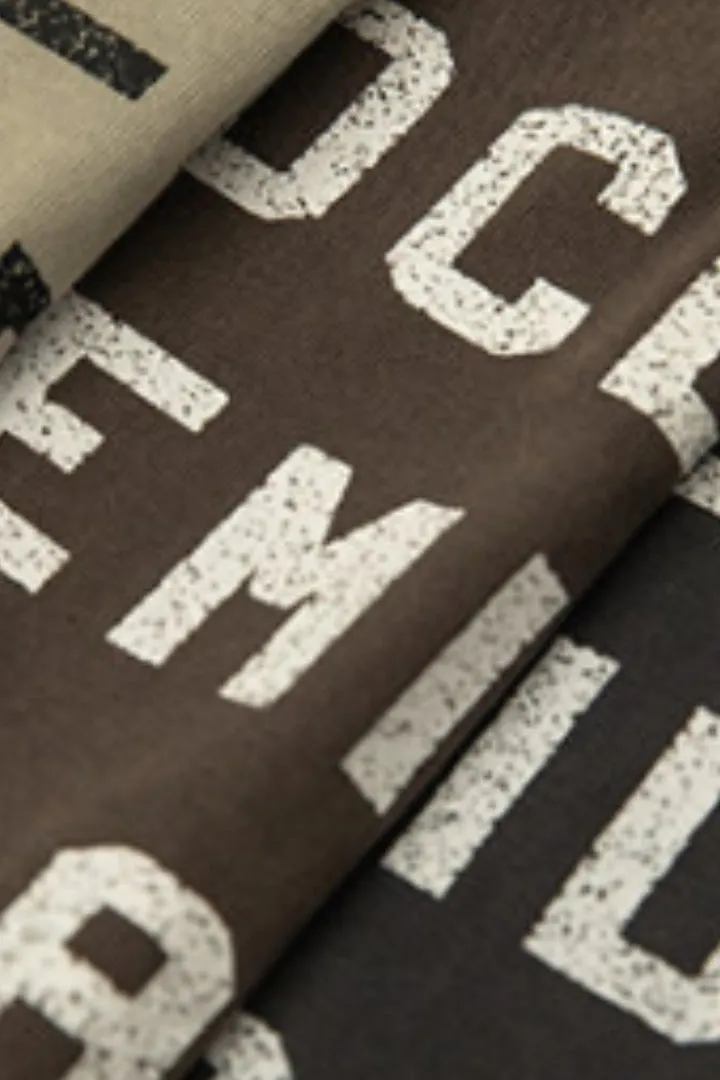 Letter Print Pullover