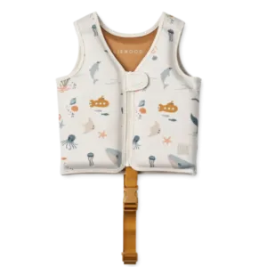 Liewood Dove Swimming Vest Float Vest | Sea Creature /Sandy
