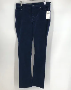 NWT Lauren Ralph Lauren Women's Blue Mid-Rise Straight Leg Chino Pants - Size 8