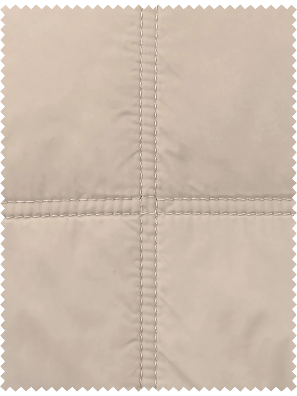 Nylon Quilted Vest - Stone