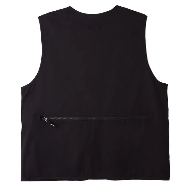 Obey Warfield Vest - Black